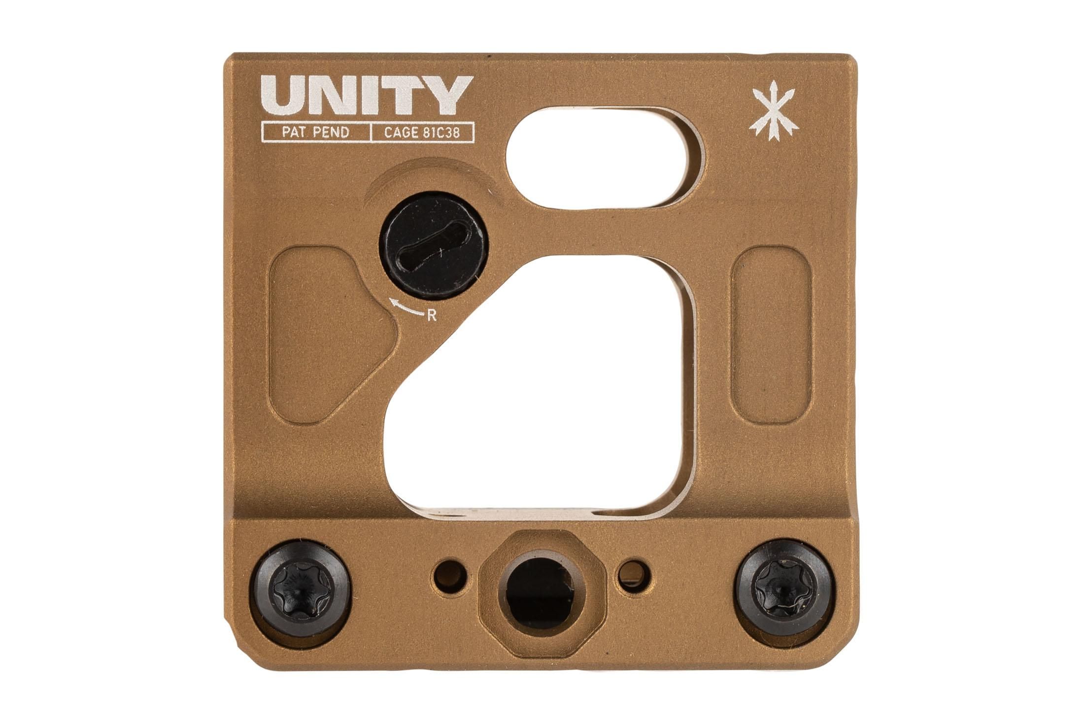 実物　UNITY FAST Micro Series Mount FDE Unity Tactical - Fast Micro Mount - FDE - FST-MICF | Sklep z